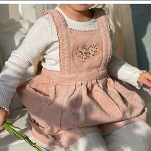 Jamie Kay Mabel Corduroy Pinafore Dress 3Y
